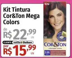 Supermercado Dalben Kit Tintura Cor&Ton Mega Colors oferta