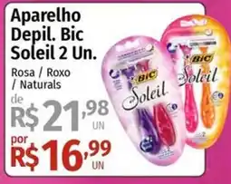 Supermercado Dalben Aparelho Depil. Bic Soleil oferta