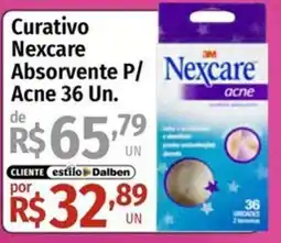 Supermercado Dalben Curativo nexcare absorvente p/ acne oferta