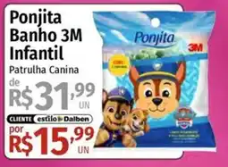 Supermercado Dalben Ponjita Banho 3M Infantil Patrulha Canina oferta
