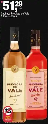Frangolândia Cachaça Preciosa do Vale 1 litro sabores oferta