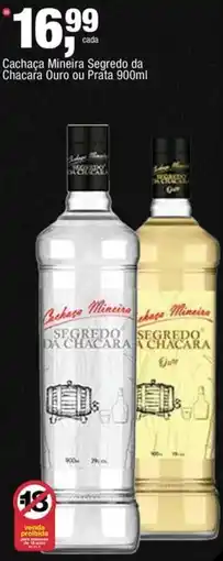Frangolândia Cachaça Mineira Segredo da Chacara oferta