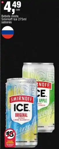 Frangolândia Bebida mista Smirnoff Ice 275ml sabores oferta