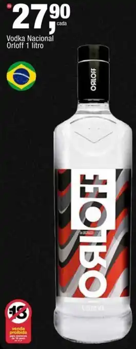 Frangolândia Vodka nacional orloff oferta