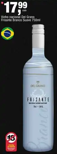 Frangolândia Vinho nacional Del Grano Frisante Branco Suave oferta