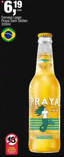 Frangolândia Cerveja lager praya sem glúten oferta
