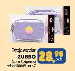 Cometa Supermercados Estojo escolar ZUBBO oferta