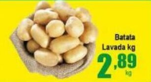 Higa's Supermercado Batata Lavada 1kg oferta