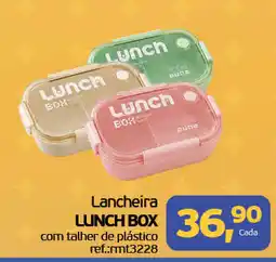 Cometa Supermercados Lancheira lunch box oferta