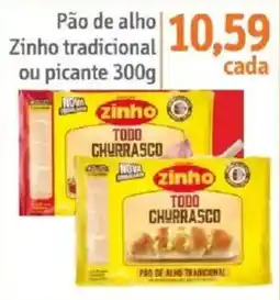 Sonda Pão de alho zinho tradicional ou picante oferta