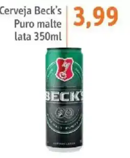 Sonda Cerveja Beck's Puro malte oferta
