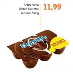 Sonda Sobremesa láctea danette sabores oferta