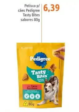 Sonda Petisco p/ cães Pedigree Tasty Bites sabores oferta