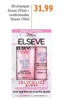 Sonda Kit shampoo Elseve 375ml + condicionador Elseve 170ml oferta