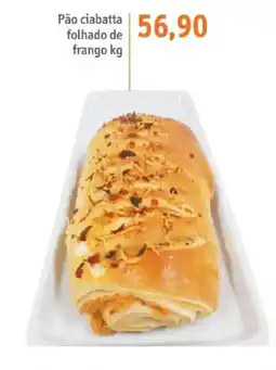 Sonda Pão ciabatta folhado de frango kg oferta