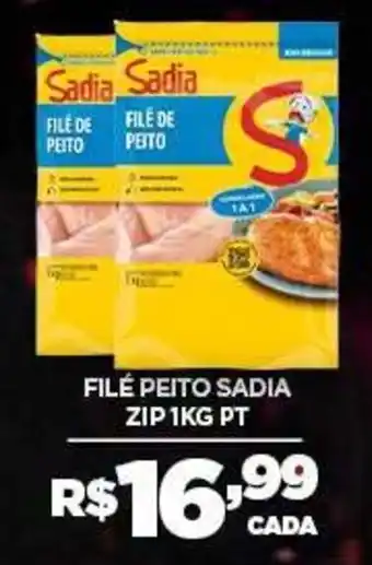 DB Supermercados filé peito sadia oferta