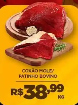 DB Supermercados Coxão mole/ patinho bovino oferta