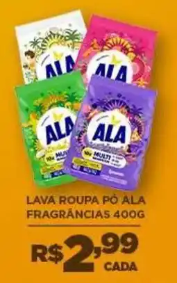 DB Supermercados lava roupa pó ala fragrâncias oferta