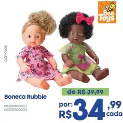 Casa Freitas Boneca Rubbie oferta