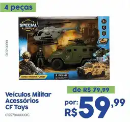 Casa Freitas Veículos Militar Acessórios CF Toys oferta