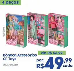 Casa Freitas Boneca Acessórios oferta
