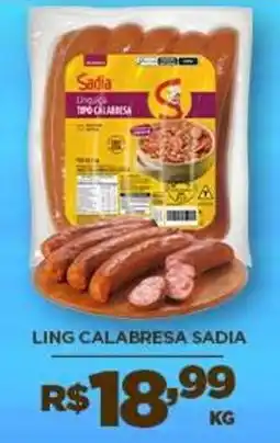 DB Supermercados Ling calabresa sadia oferta