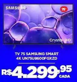 DB Supermercados tv 75 samsung smart oferta