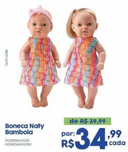 Casa Freitas Boneca Naty Bambola oferta
