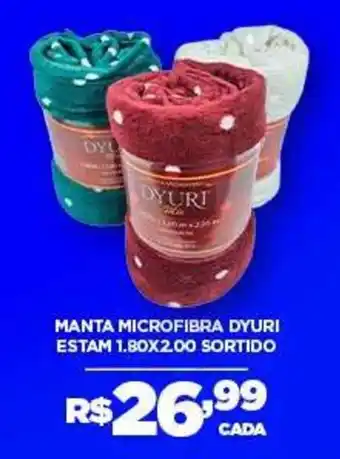 DB Supermercados Manta microfibra dyuri oferta