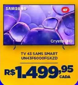 DB Supermercados tv 43 samsung smart oferta