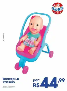 Casa Freitas Boneca Lu Passeio oferta