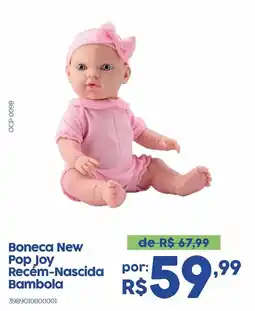 Casa Freitas Boneca New Pop Joy Recém-Nascida Bambola oferta