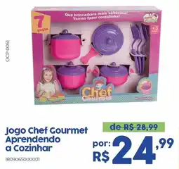 Casa Freitas Jogo Chef Gourmet Aprendendo a Cozinhar oferta