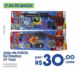 Casa Freitas Jogo de Policia De Plastico oferta