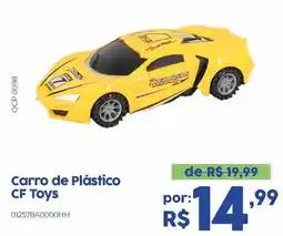 Casa Freitas Carro de Plástico CF Toys oferta