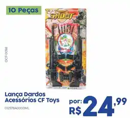 Casa Freitas Lança Dardos Acessórios Cf Toys oferta