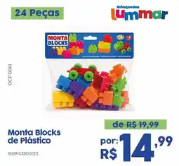 Casa Freitas Monta Blocks de Plástico oferta