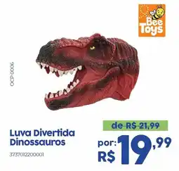 Casa Freitas Luva divertida dinossauros oferta