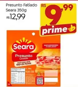 Brasão Supermercados Presunto Fatiado Seara oferta