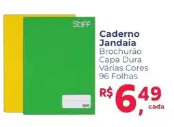 Camiño supermercados Caderno Jandaia oferta