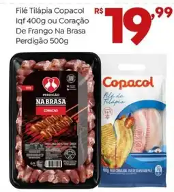 Brasão Supermercados Filé Tilápia Copacol oferta