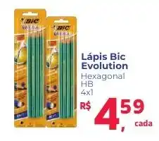 Camiño supermercados Lápis Bic Evolution Hexagonal HB oferta
