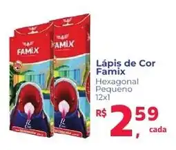Camiño supermercados Lápis de cor famix oferta