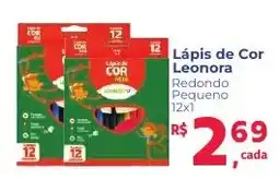 Camiño supermercados Lápis de Cor Leonora Redondo Pequeno oferta