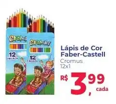 Camiño supermercados Lápis de Cor Faber-Castell Cromus 12x1 oferta