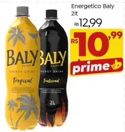 Brasão Supermercados Energetico Baly oferta