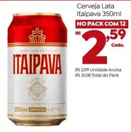 Brasão Supermercados Cerveja Lata Itaipava oferta