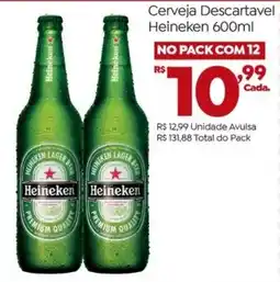 Brasão Supermercados Cerveja Descartavel Heineken oferta