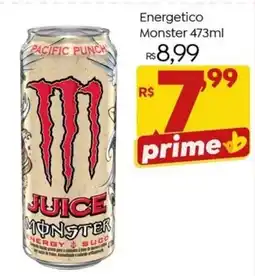 Brasão Supermercados Energetico monster oferta
