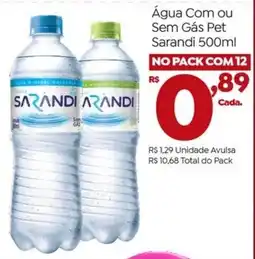 Brasão Supermercados Água com ou sem gás pet sarandi oferta